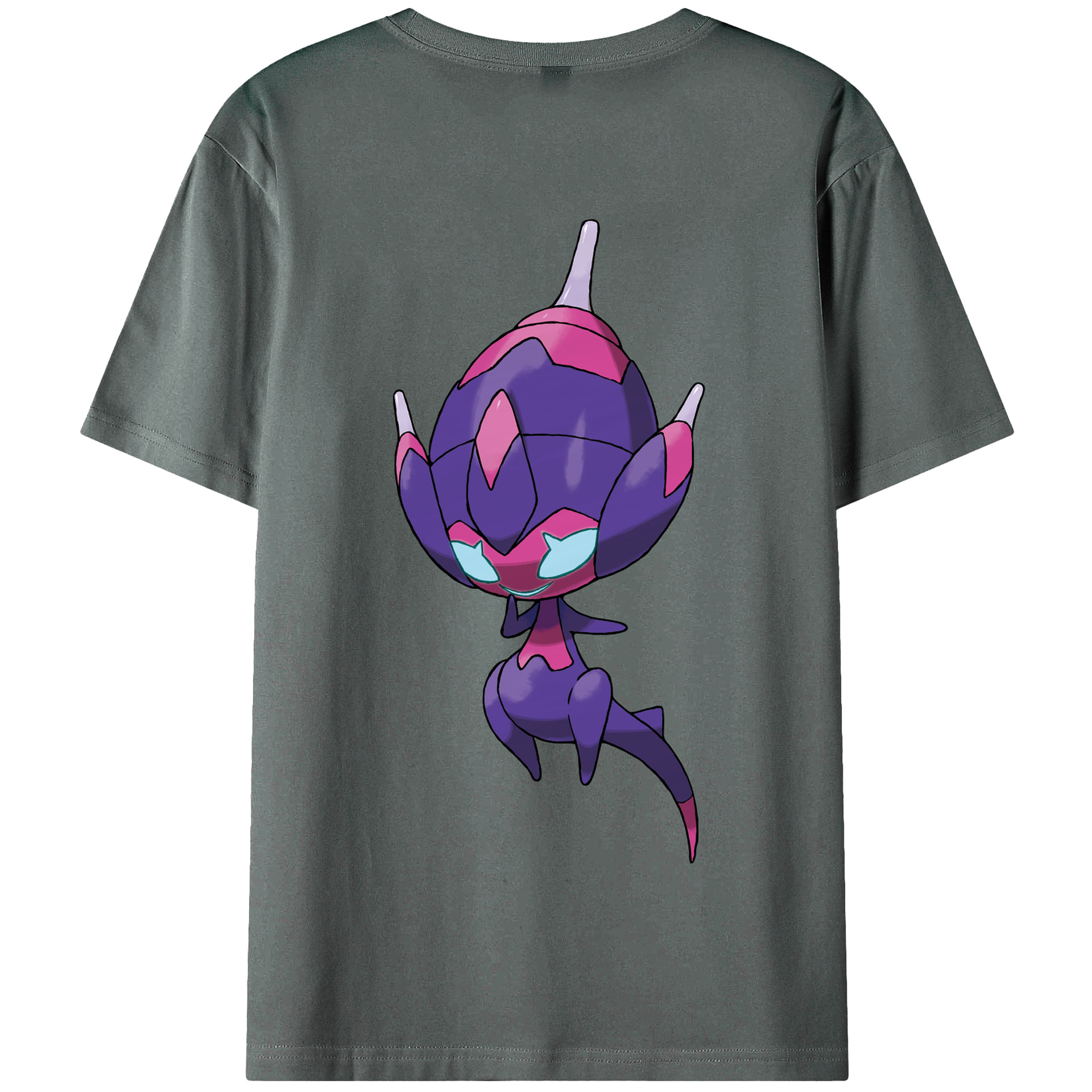 （画像用） ポケットモンスター Pokémon 綿100％半袖Tシャツ（背面プリント）